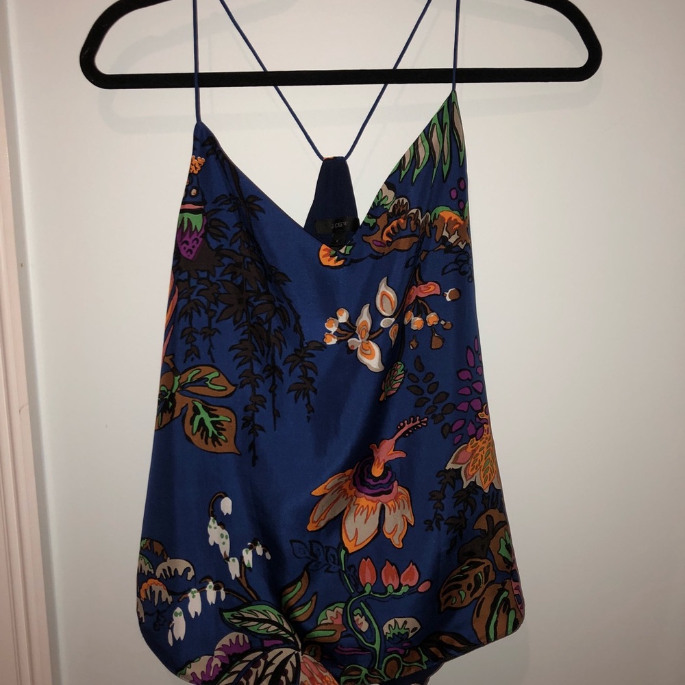 J. Crew Carrie Cami in Tropical Floral print